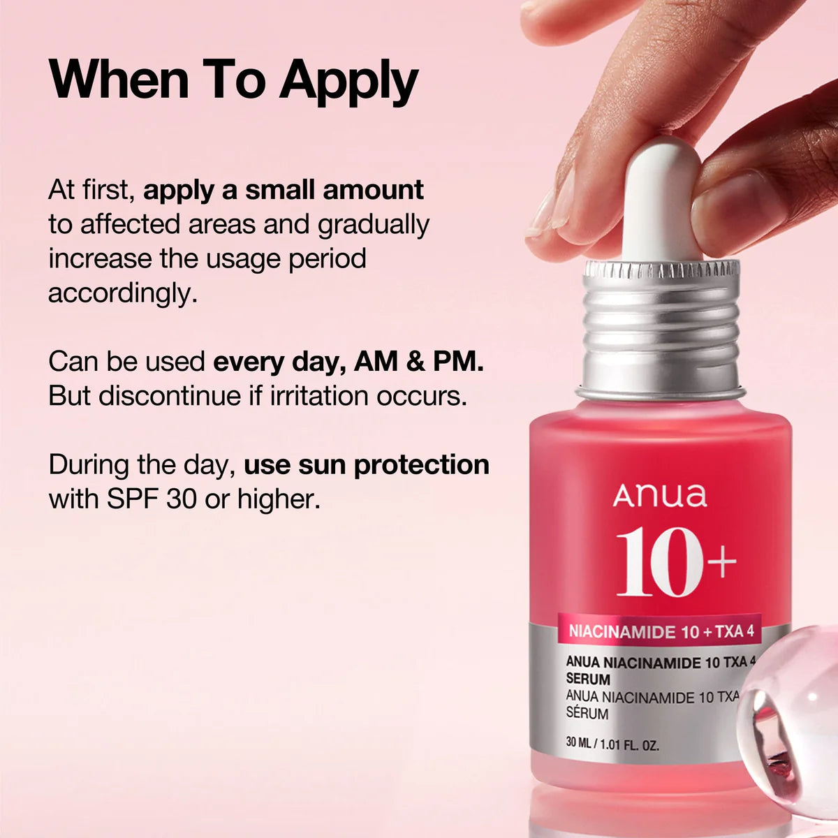 Suero Facial Anua Niacinamide 10% + TXA 4% Serum 30 mL