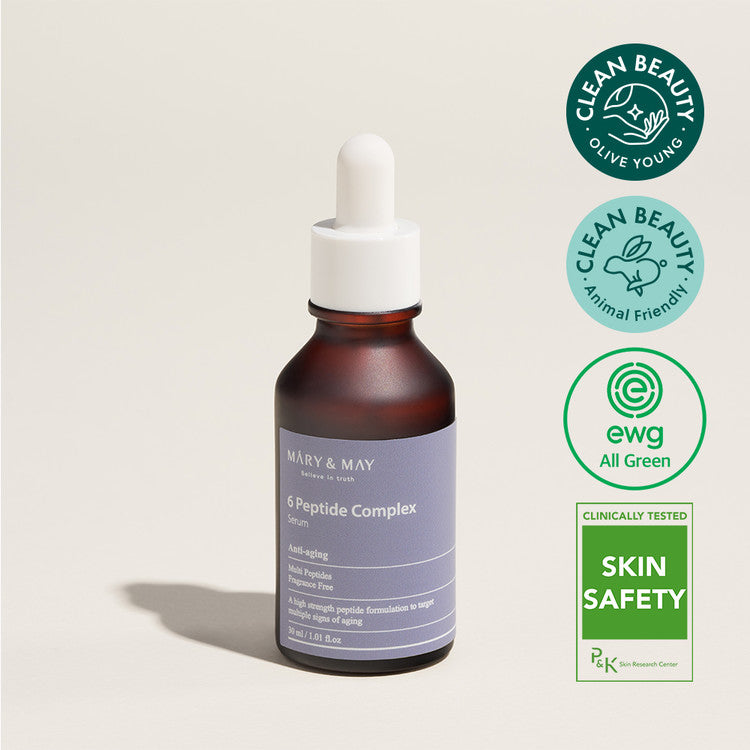 Suero Facial Mary & May 6 Peptide Complex Serum 30 mL