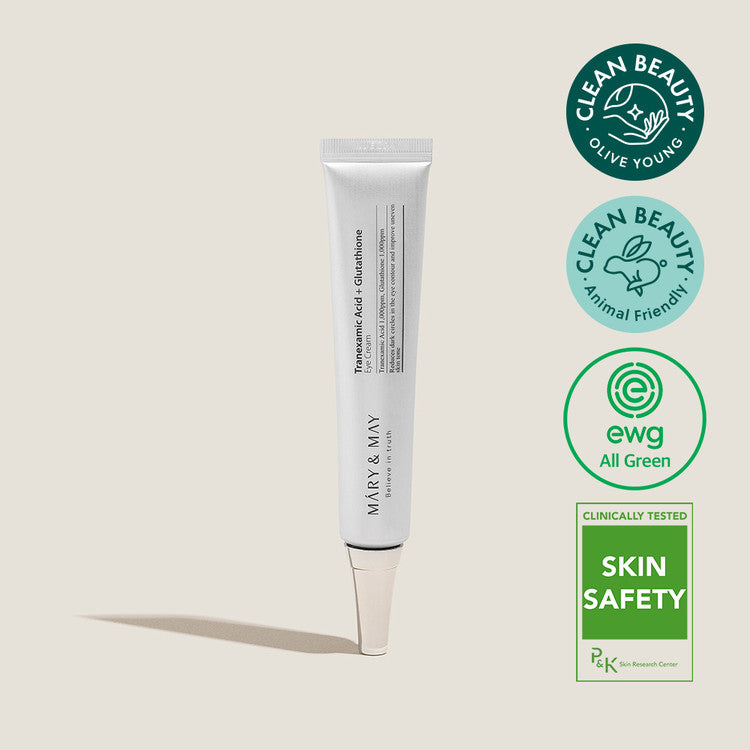 Crema Contorno Ojos Mary & May Tranexamic Acid +Glutathione Eye Cream 30 mL
