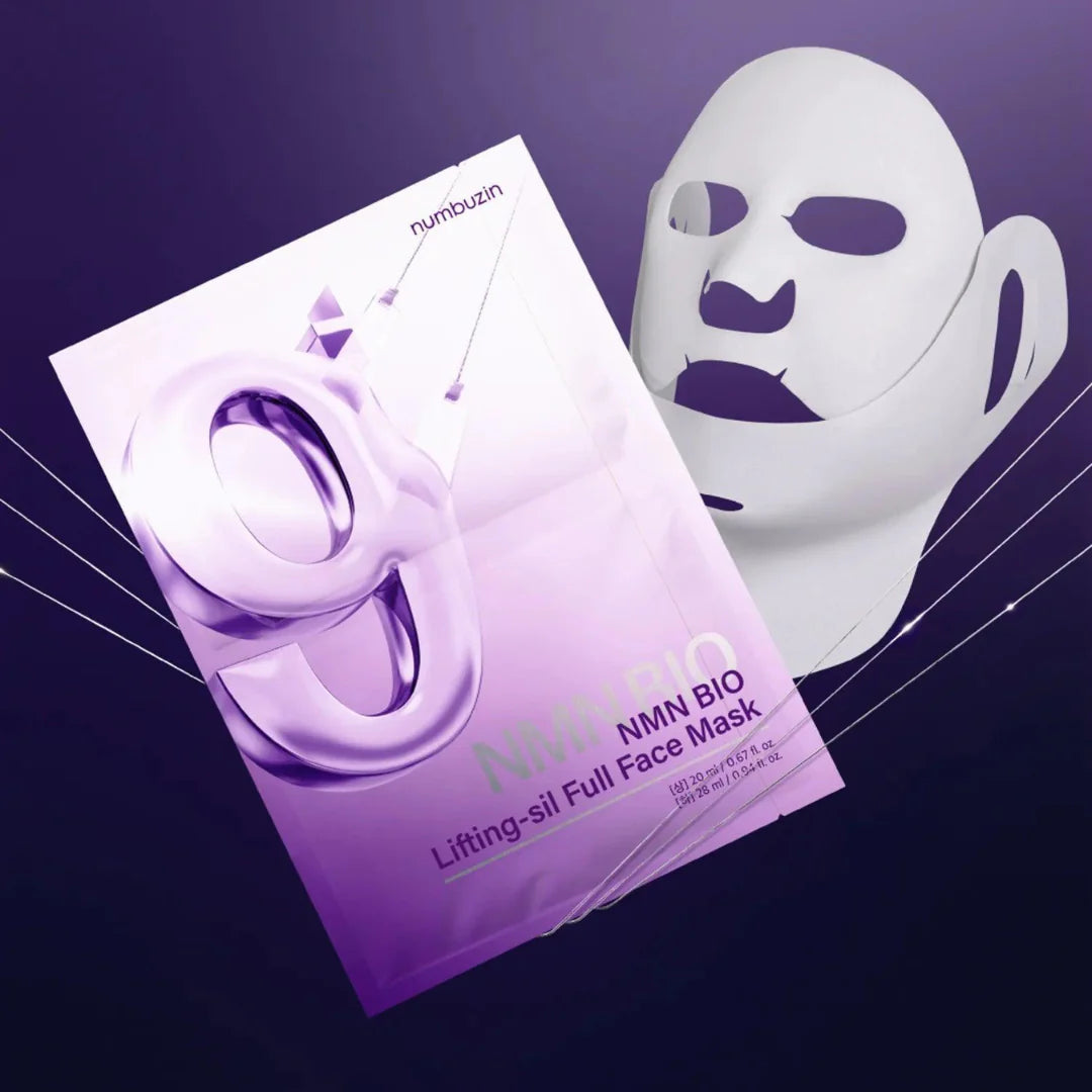 Mascarilla Coreana Numbuzin No.9 NAD Bio Lifting Full Cover Mask
