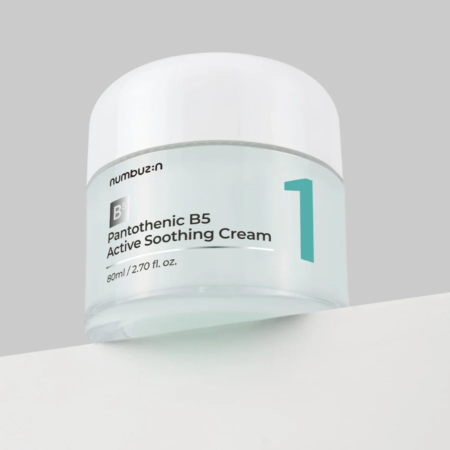 Crema Facial Numbuzin No. 1 Pantothenic B5 Active Soothing Cream 80 mL