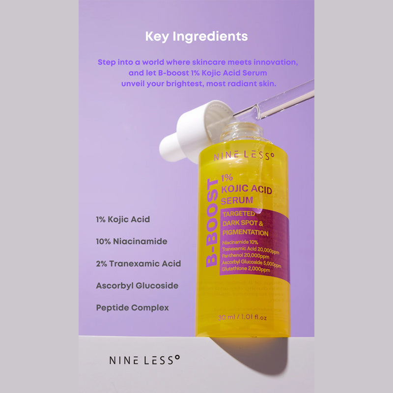 Suero Facial Nine Less 1% Kojic Acid Serum 30 mL