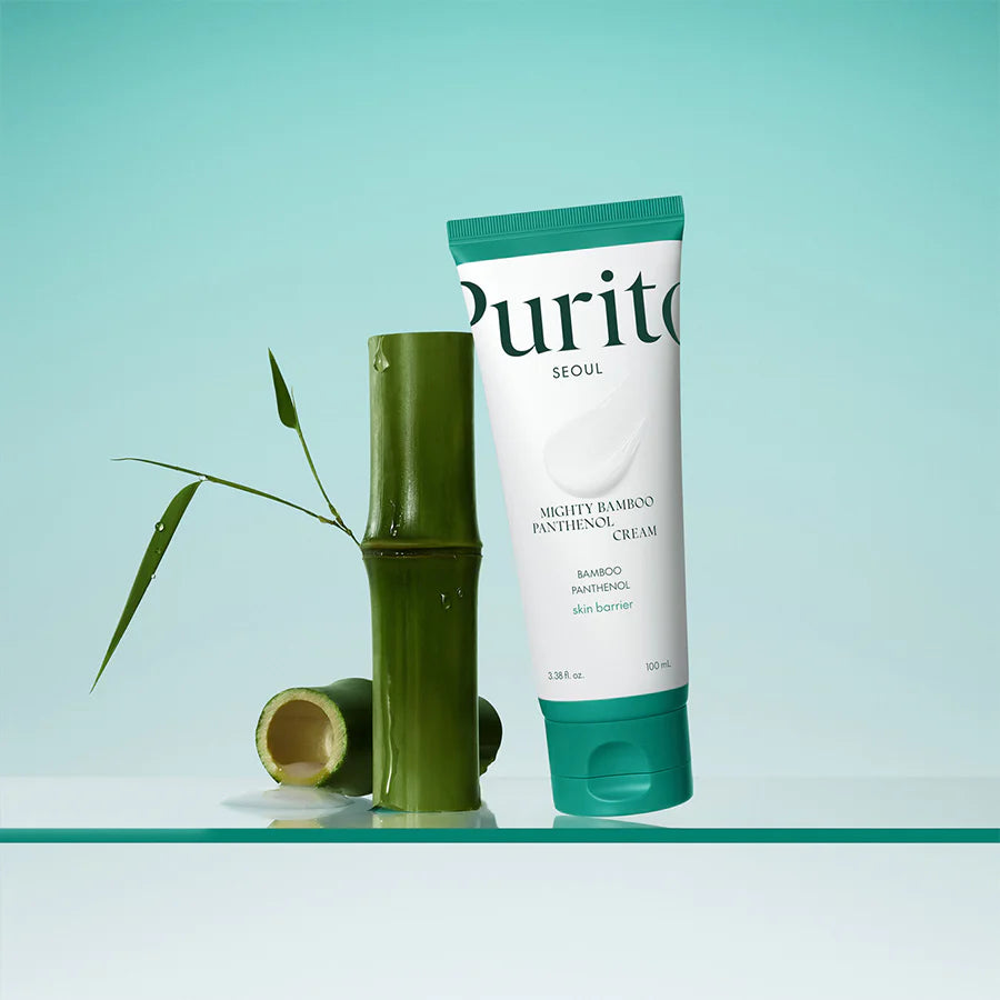 Crema Facial Purito Seoul Mighty Bamboo Panthenol Cream 100 mL