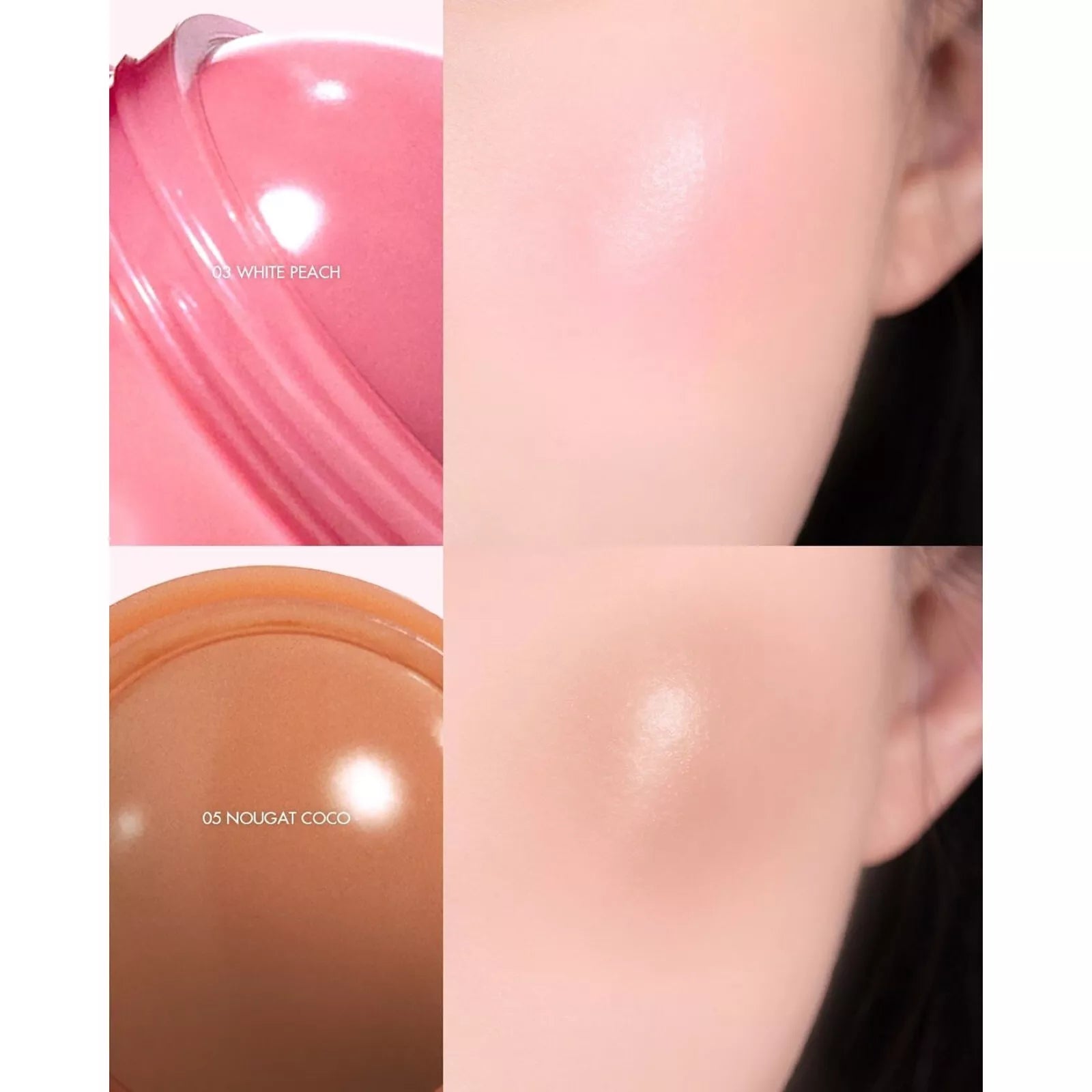 Rubor en Crema Rom&nd Juicy Roll Cheek