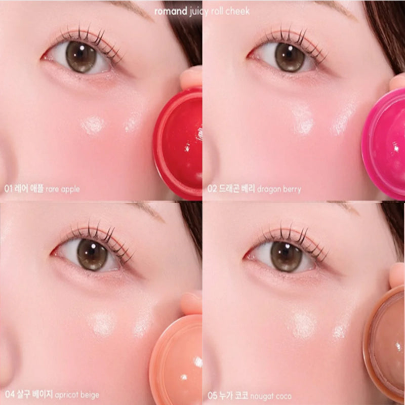 Rubor en Crema Rom&nd Juicy Roll Cheek