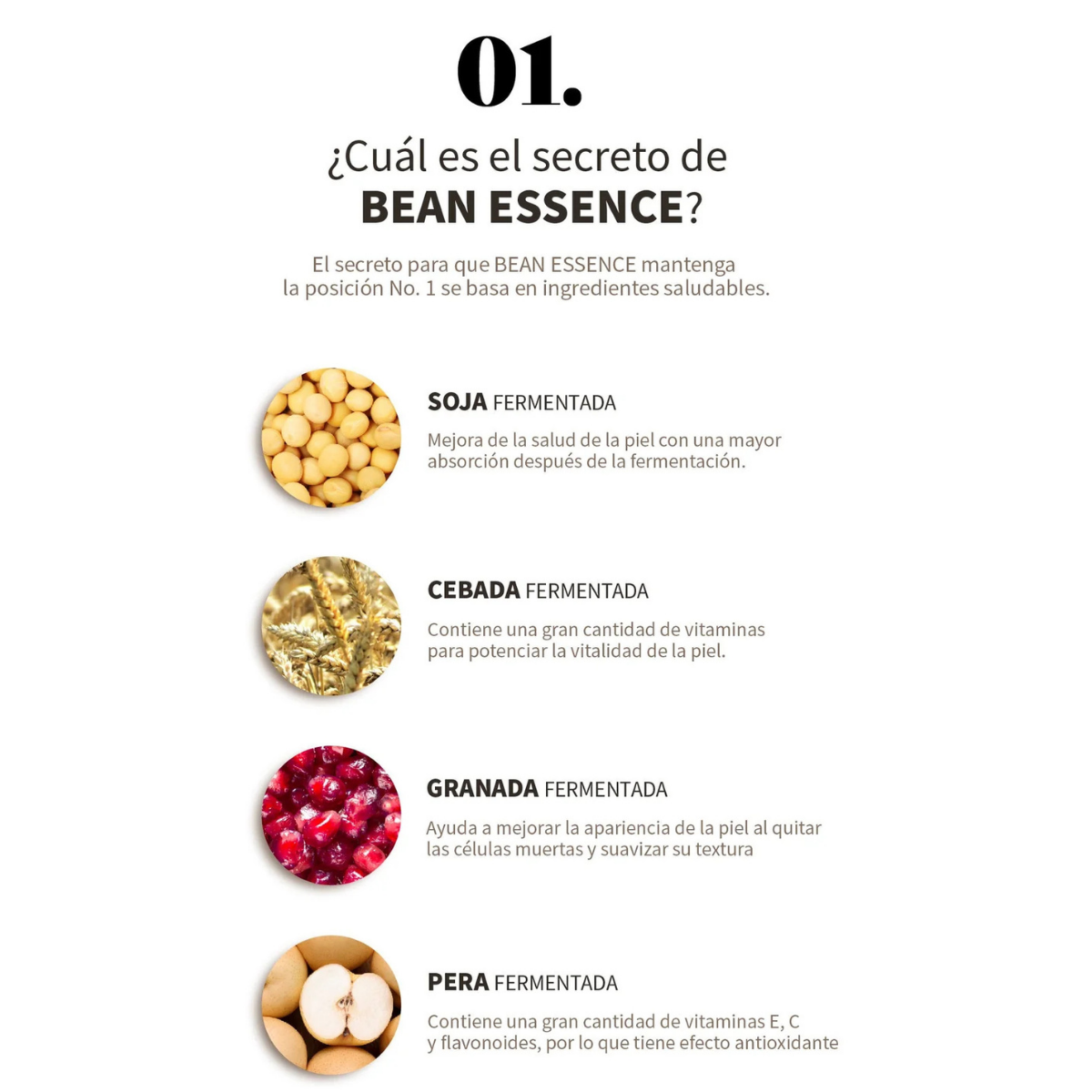 Suero Facial Mixsoon Bean Essence 30 mL