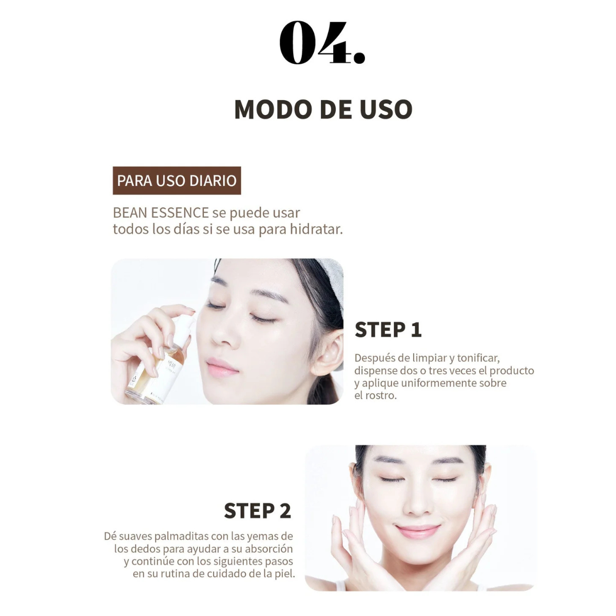 Suero Facial Mixsoon Bean Essence 30 mL