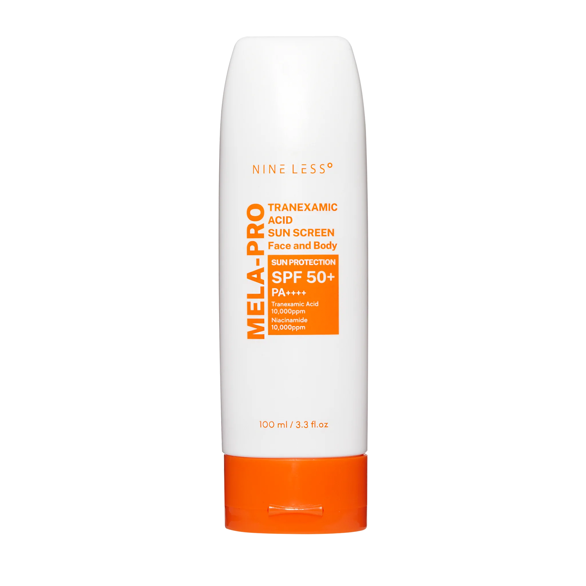 Protector Solar Nine Less MELA-Pro Tranexamic Acid Sun Screen 100 mL