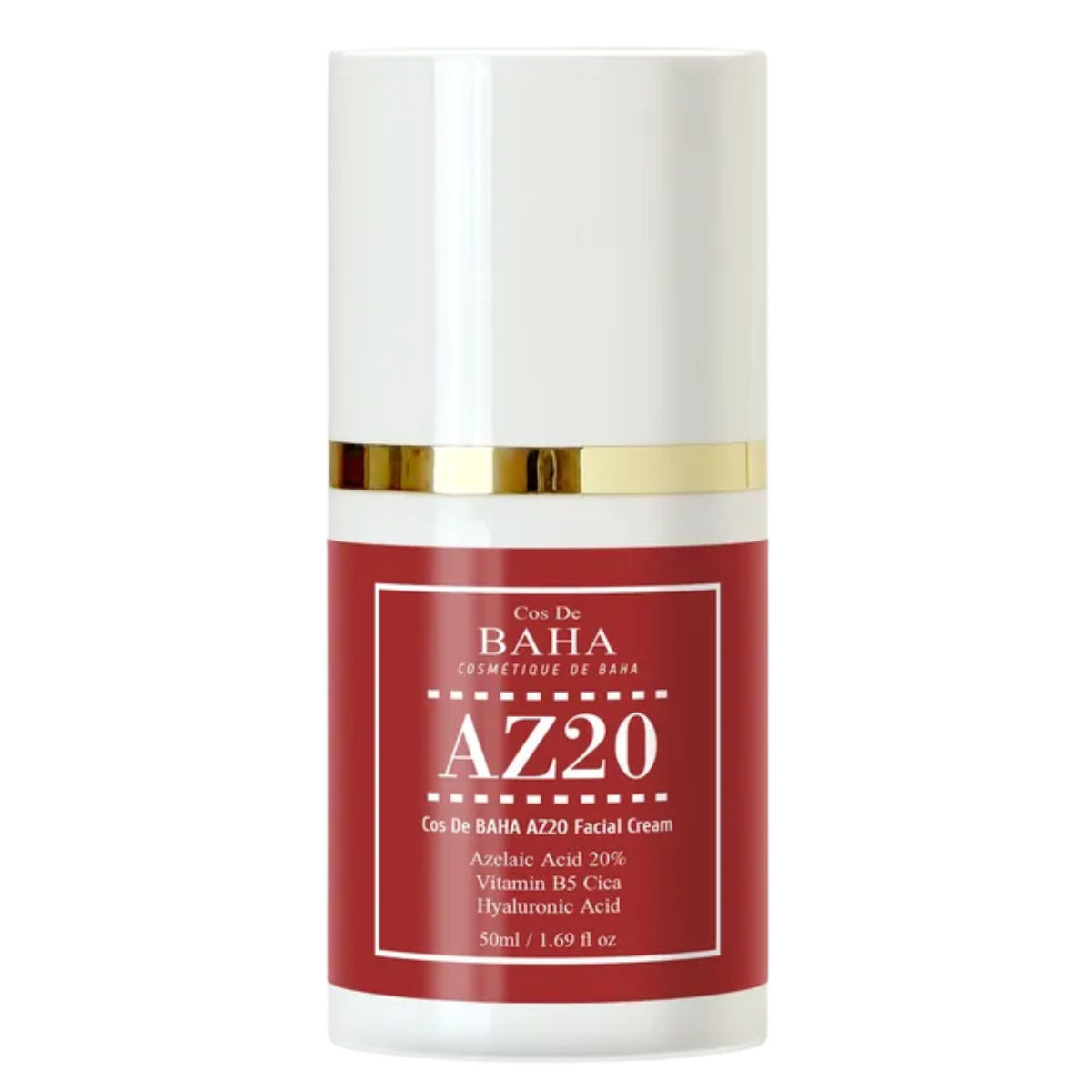 Crema facial Cos De Baha AZ20 de 50 mL