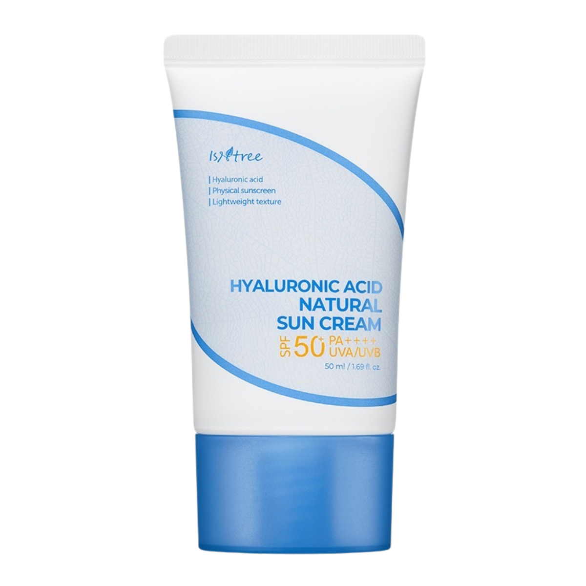 Protector solar ISNTREE Hyaluronic Acid Natural Sun Cream
