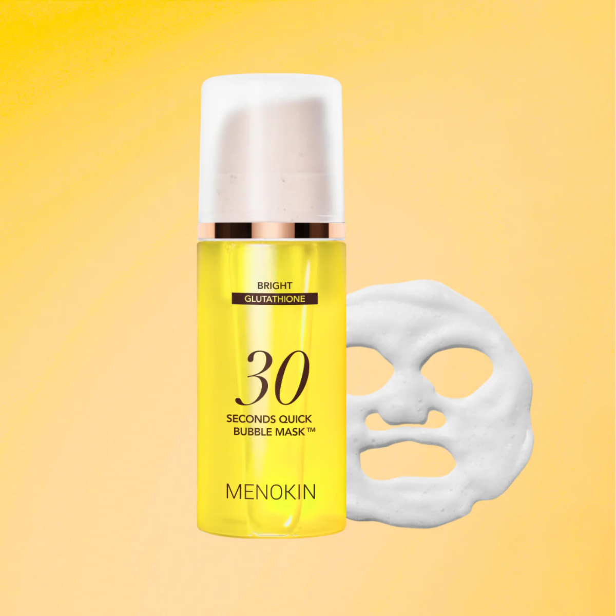 Mascarilla sin Enjuague Menokin 30 Seconds Quick Bubble Mask 95 mL Rinde Hasta 70 Aplicaciones