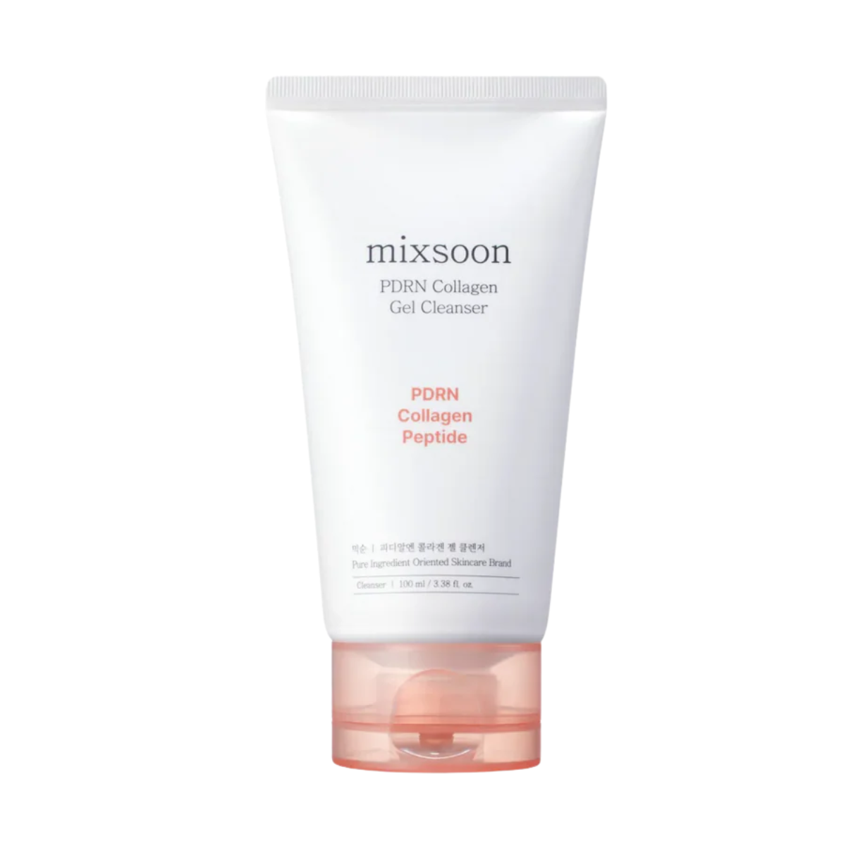 Mixsoon PDRN Collagen Gel Cleanser para limpiar e hidratar la piel.