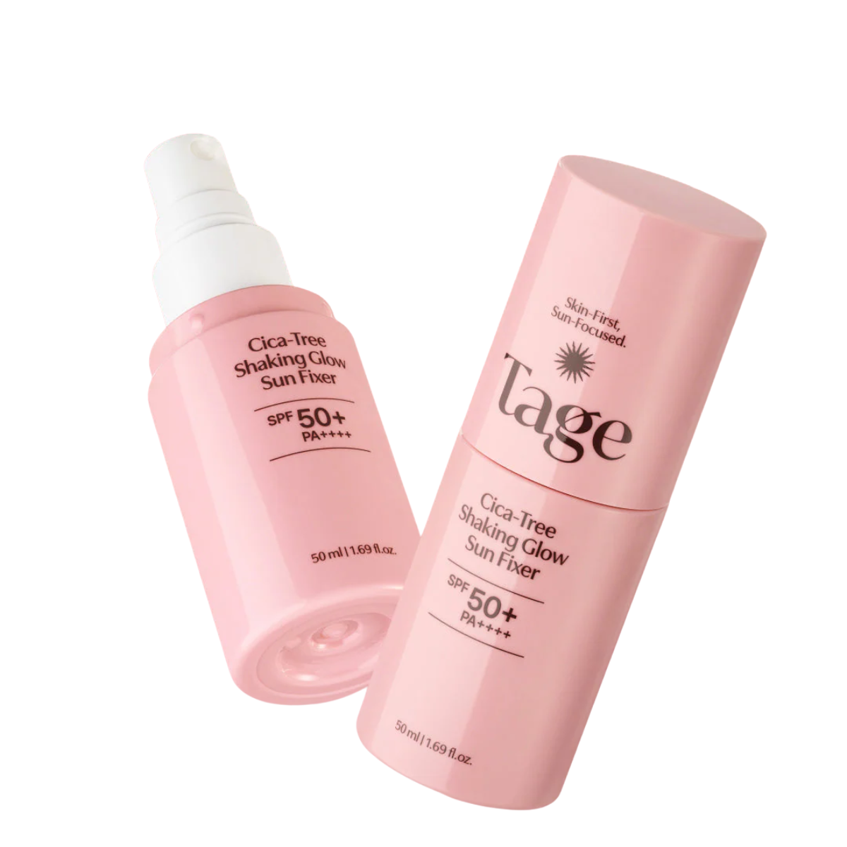 Protector solar TAGE CICA-TREE Shaking Glow Sun Fixer 50 mL