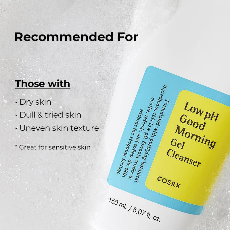 Limpiador COSRX Low pH Good Morning Gel Cleanser 150 mL