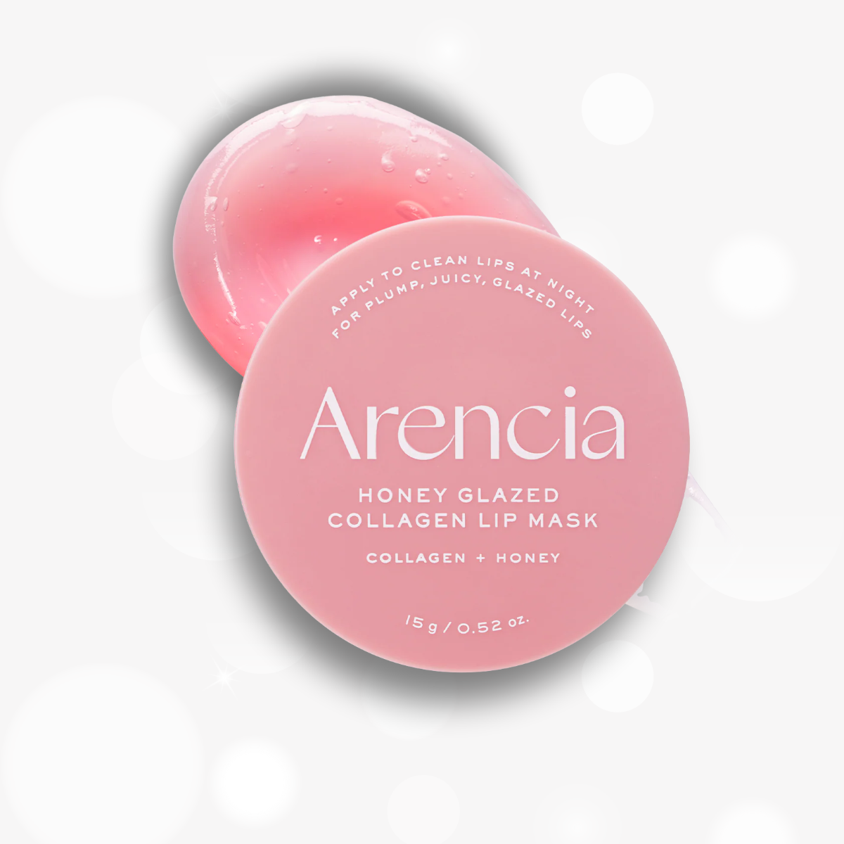 mascarilla labial arencia honey glazed collagen lip mask
