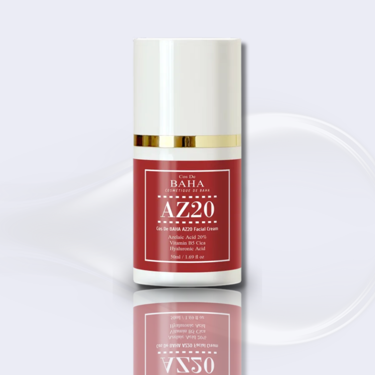 Crema facial Cos De Baha AZ20 de 50 mL