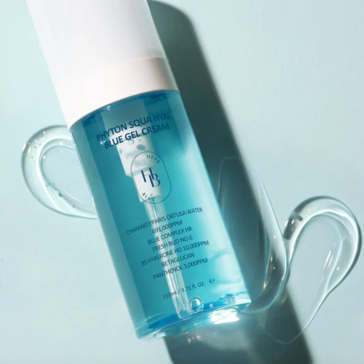 Crema Gel HeveBlue Phyton Squa Hyal Blue Gel Cream 110 mL con Ácido Hialurónico