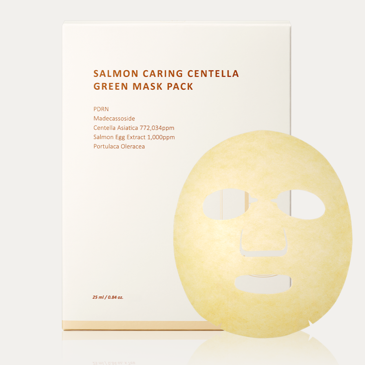 Centella asiática y extracto de salmón para la piel