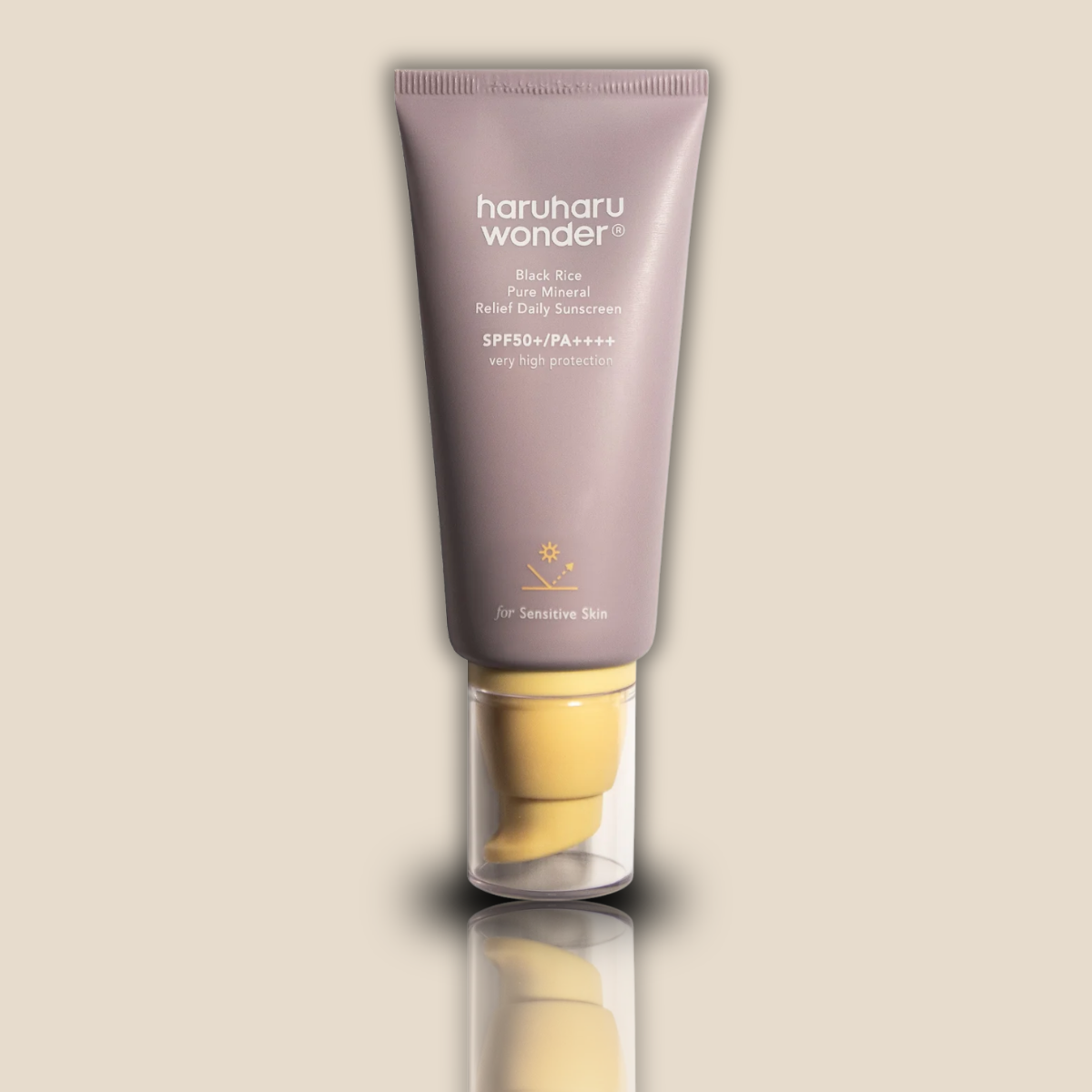 Protector solar mineral Haruharu Wonder Black Rice SPF50