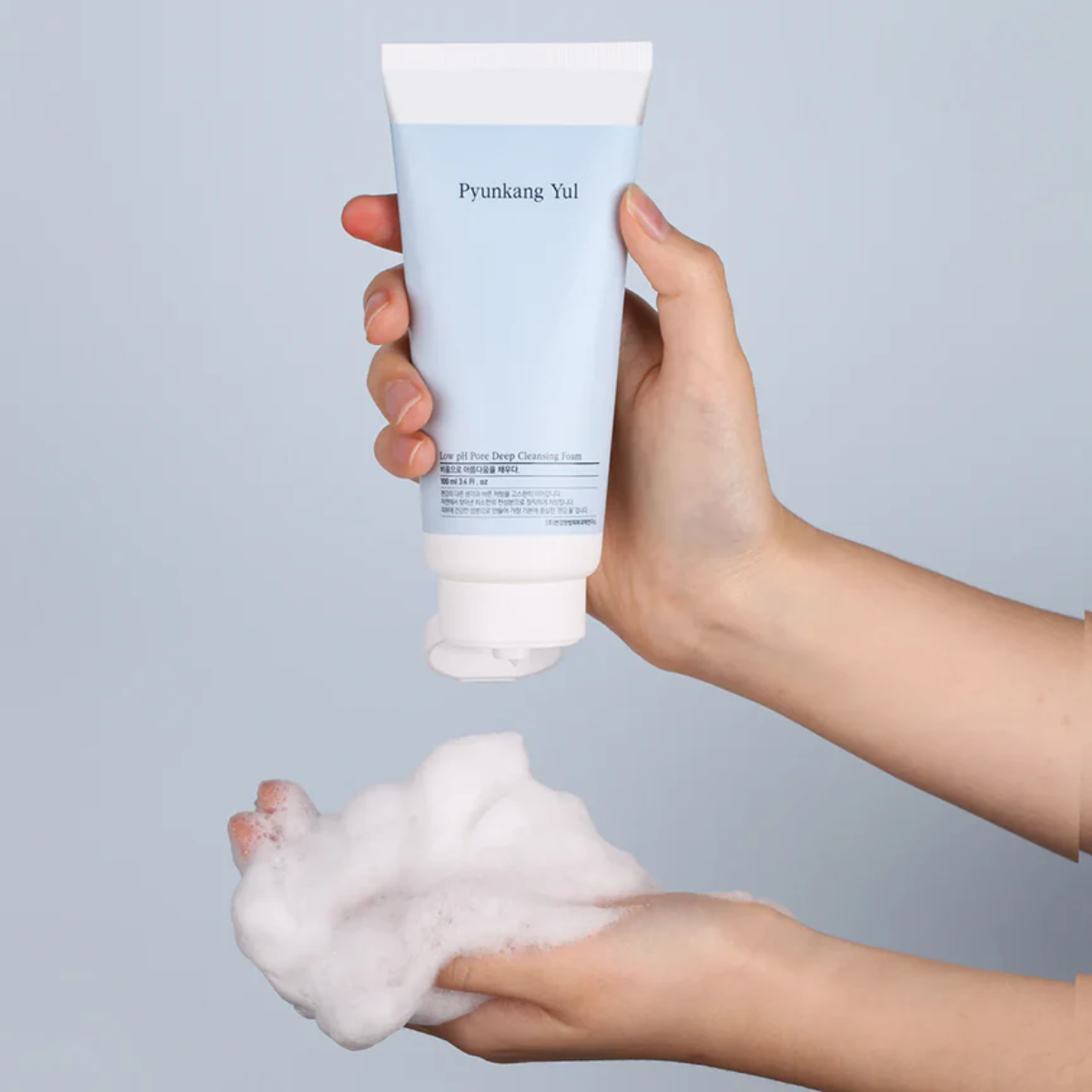 Espuma cremosa del limpiador facial coreano Pyunkang Yul