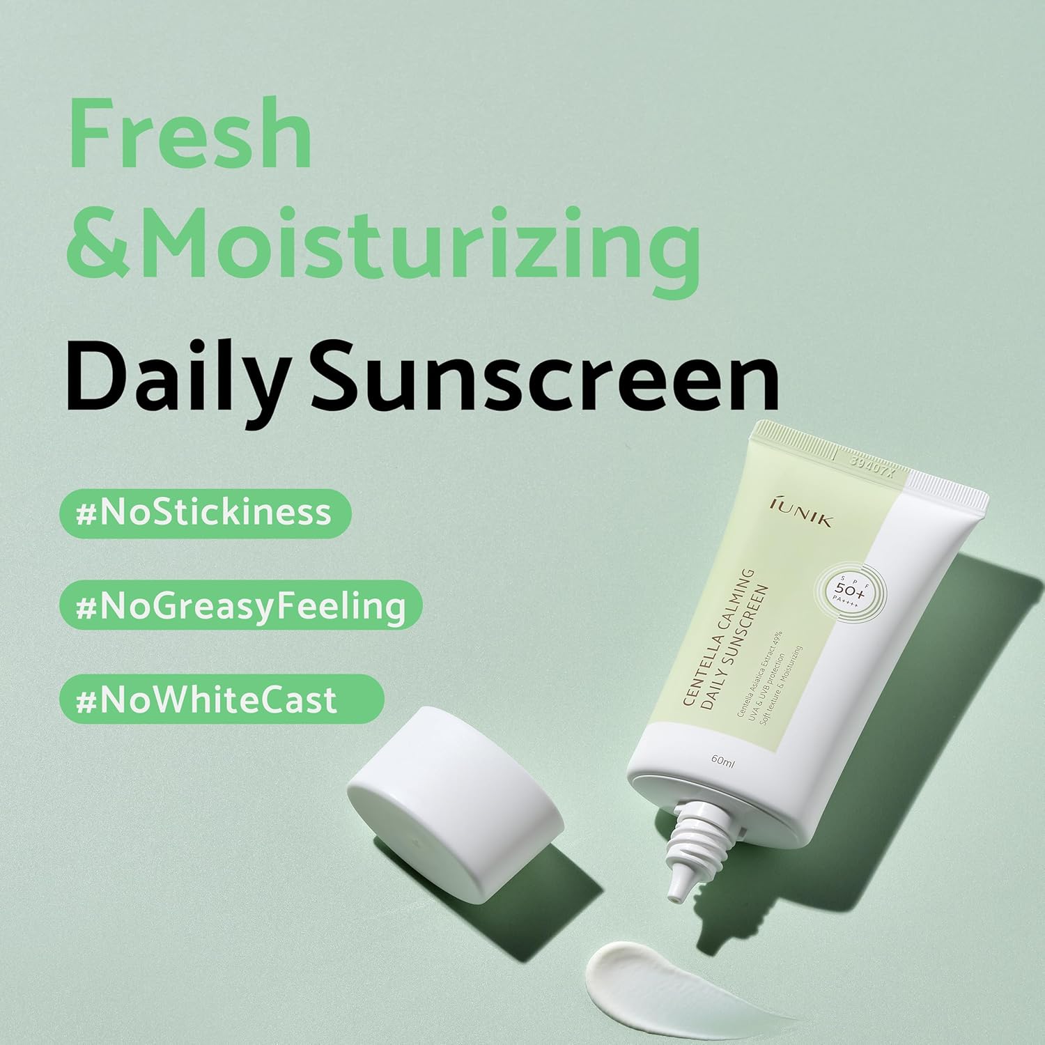 Protector Solar iUNIK Centella Calming Daily Sunscreen SPF50 60 mL
