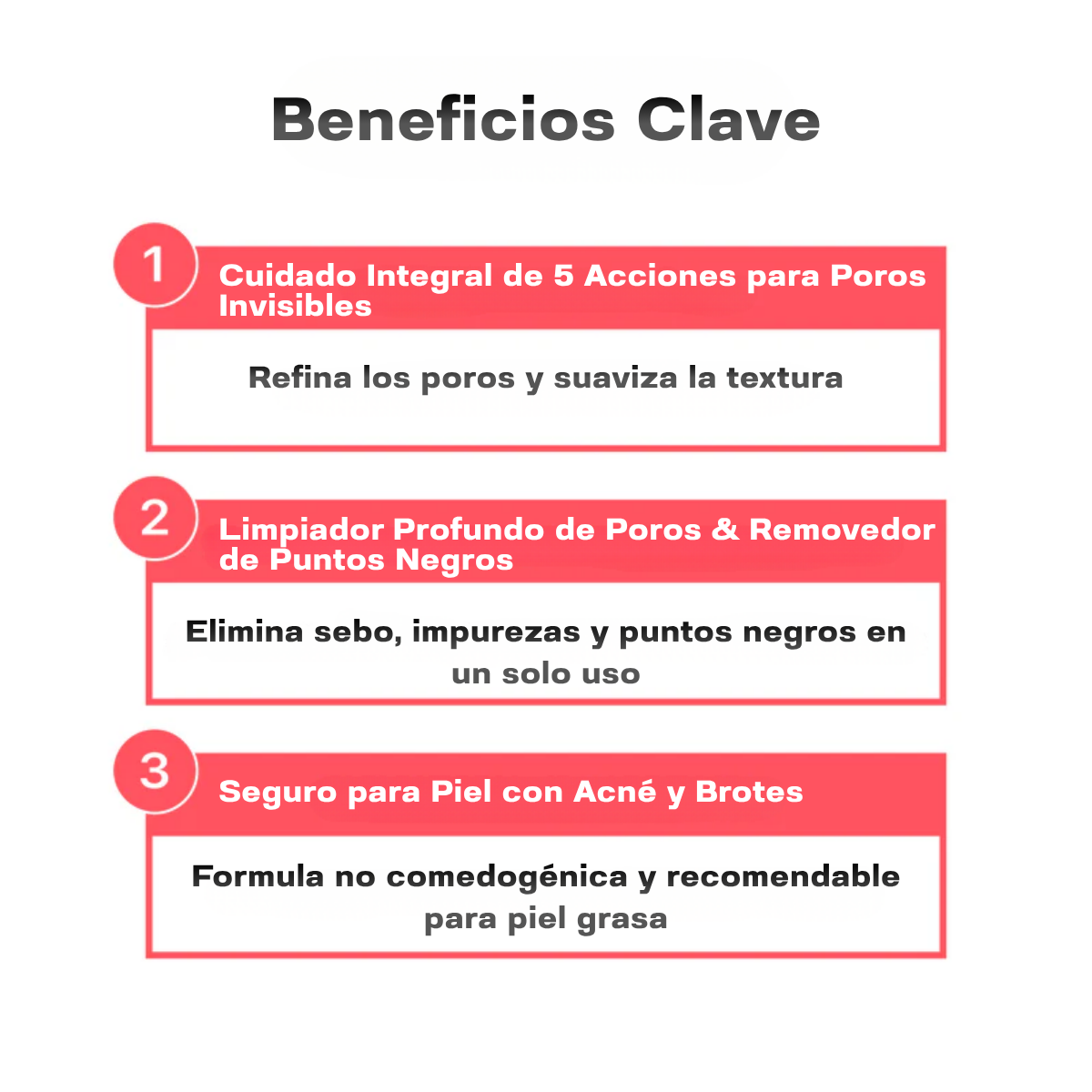 Limpia poros y elimina maquillaje fácilmente