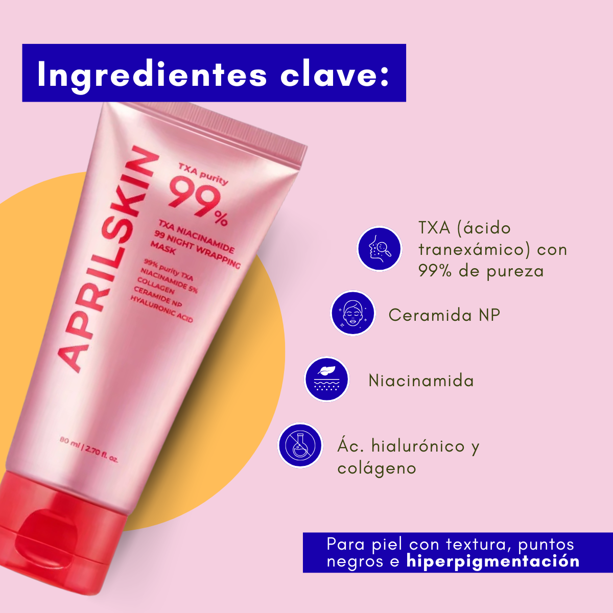 Ácido tranexámico para piel luminosa
