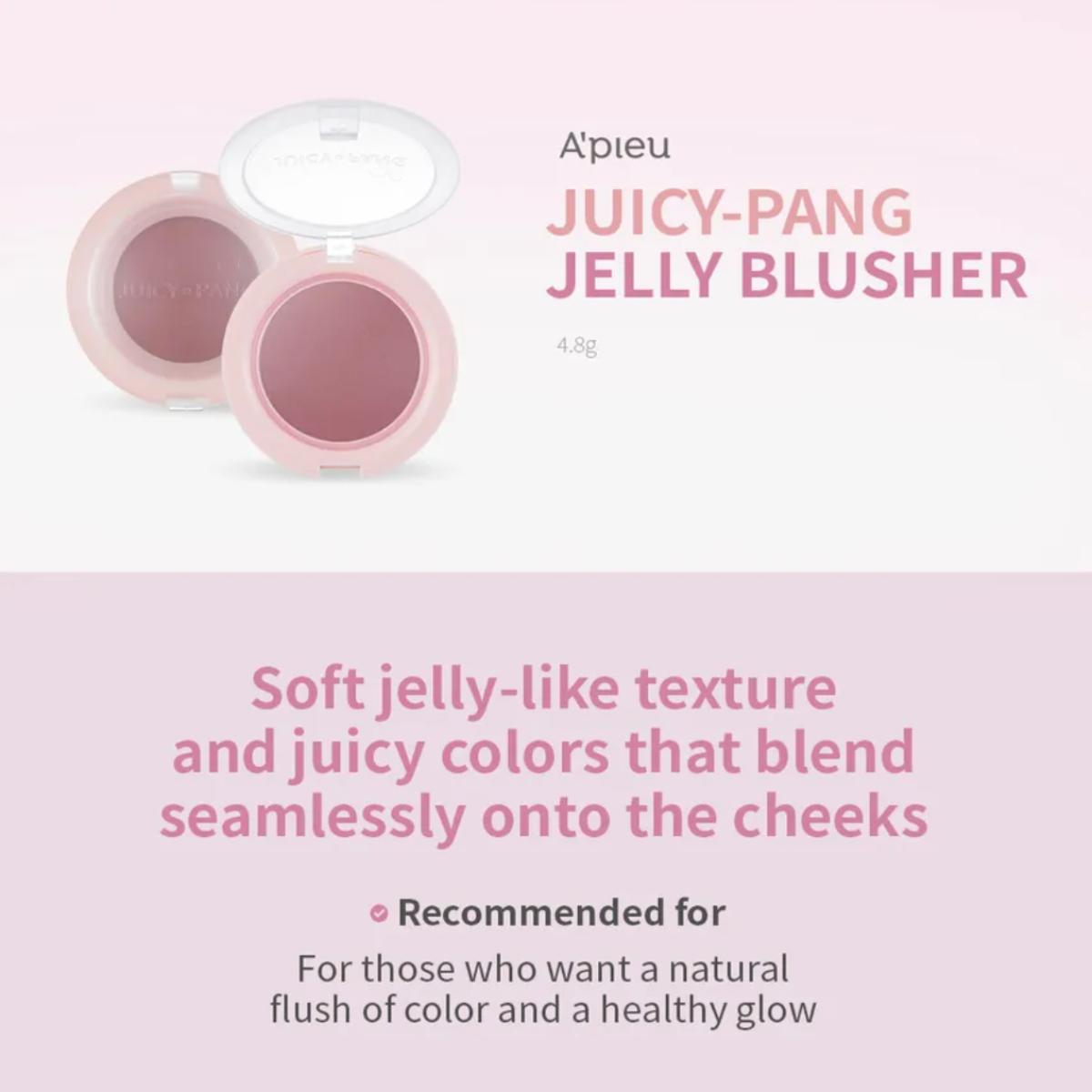 Beneficios rubor jelly glow
