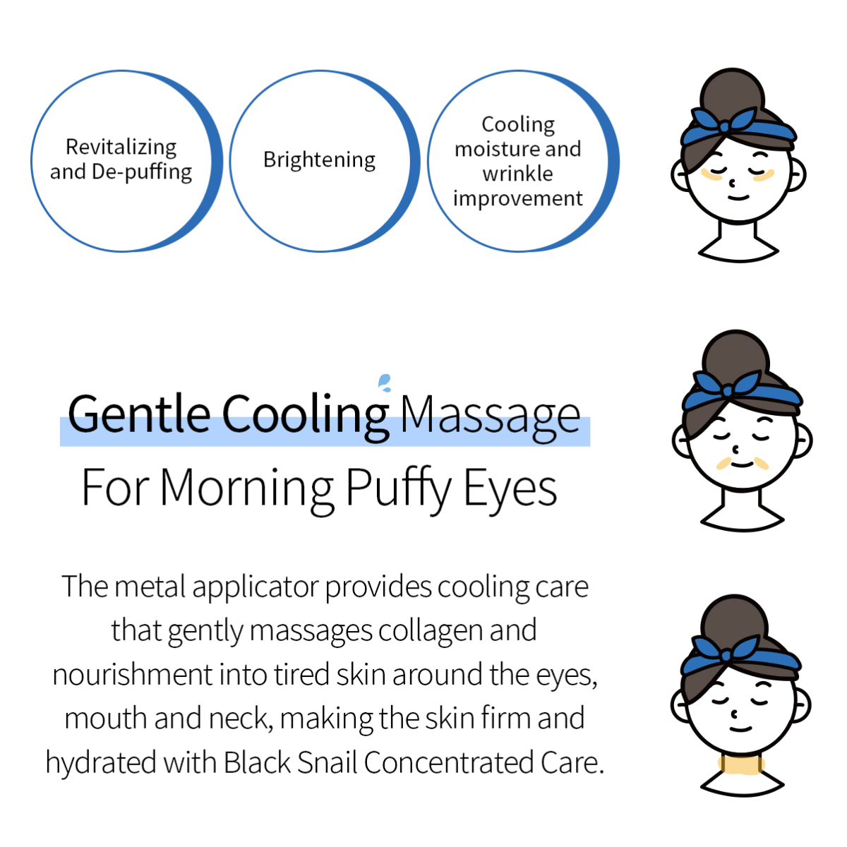 Zonas donde aplicar serum contorno ojos