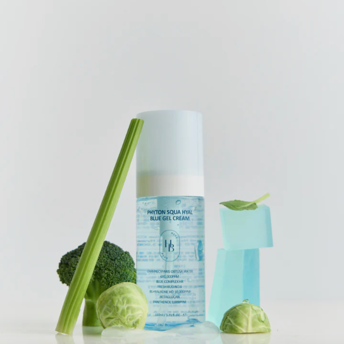 Crema Gel HeveBlue Phyton Squa Hyal Blue Gel Cream 110 mL con Ácido Hialurónico