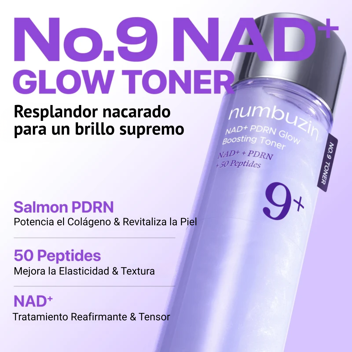 Tónico facial para una piel hidratada y luminosa
