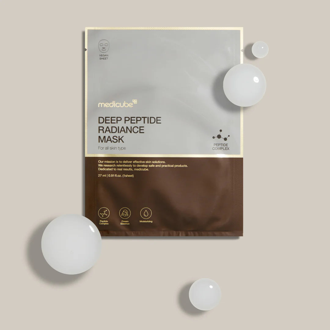 Mascarilla Coreana MEDICUBE Deep Peptide Radiance Mask