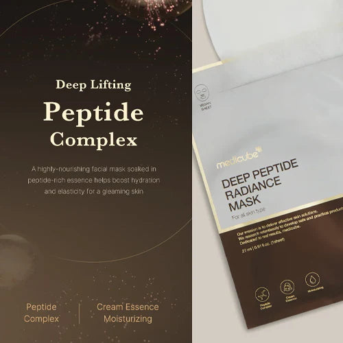 Mascarilla Coreana MEDICUBE Deep Peptide Radiance Mask