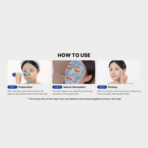 Mascarilla Facial MEDICUBE Zero Pore Blackhead Mud 100 gramos