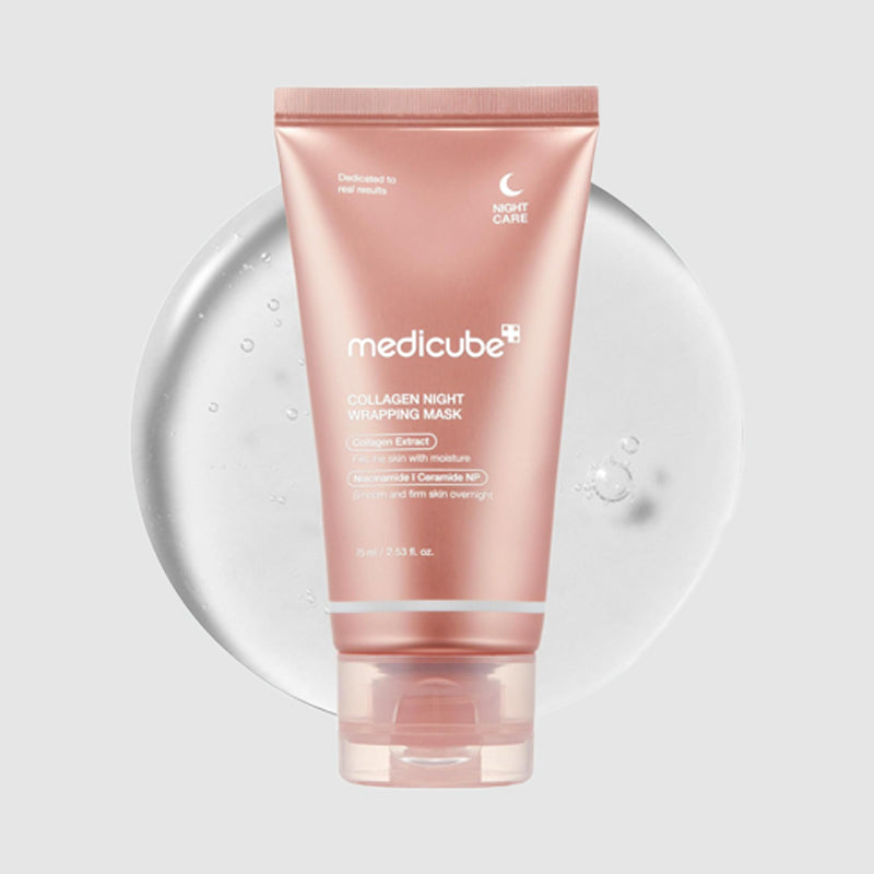 Mascarilla Nocturna MEDICUBE Collagen Night Wrapping Mask 75 mL