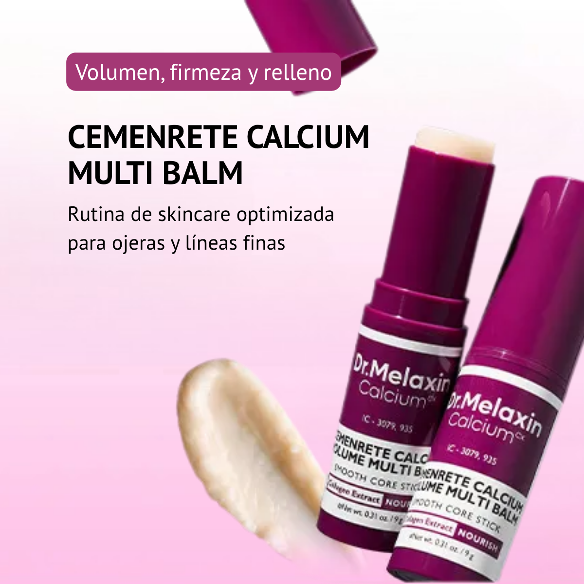 Contorno de ojos Dr. Melaxin Calcium Volume Multi Balm 9 g Bálsamo Reafirmante
