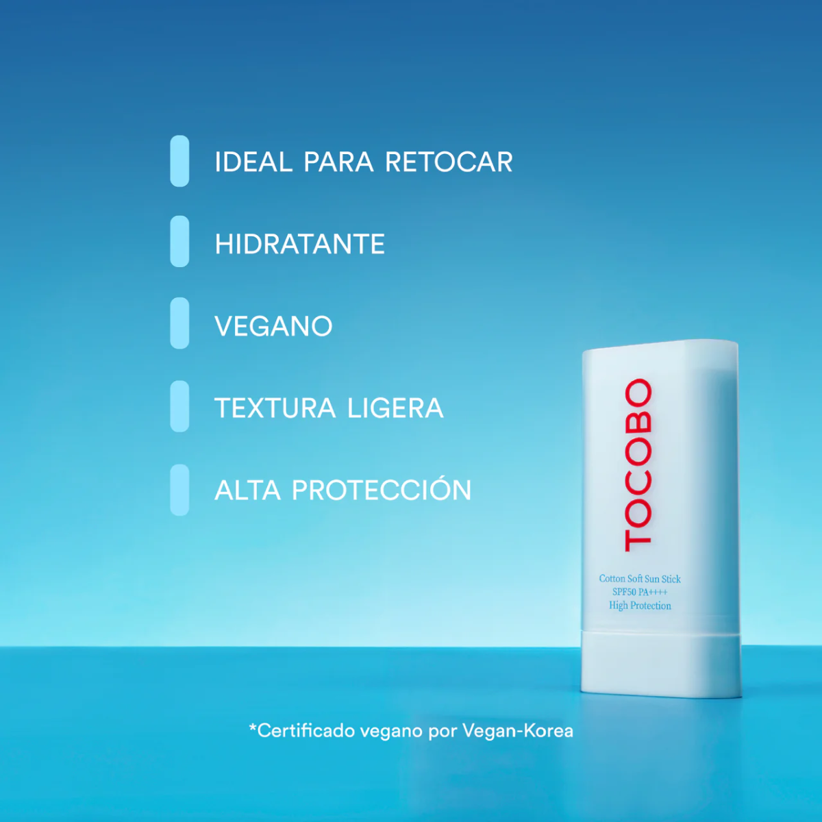 Ingredientes naturales protector solar TOCOBO