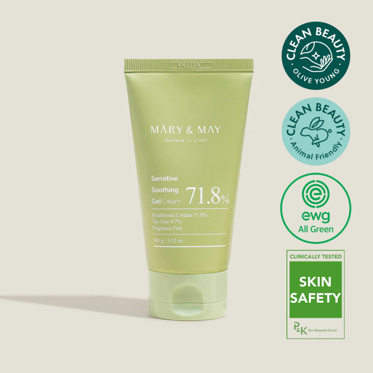 Crema Facial Mary & May Sensitive Soothing Gel Cream 100 gramos