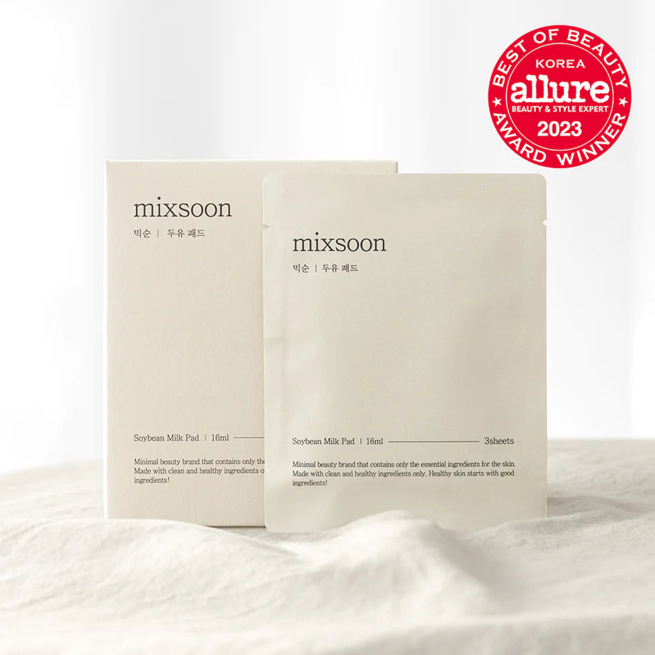 Mascarilla Coreana Mixsoon Soybean Milk Pad 10 pcs