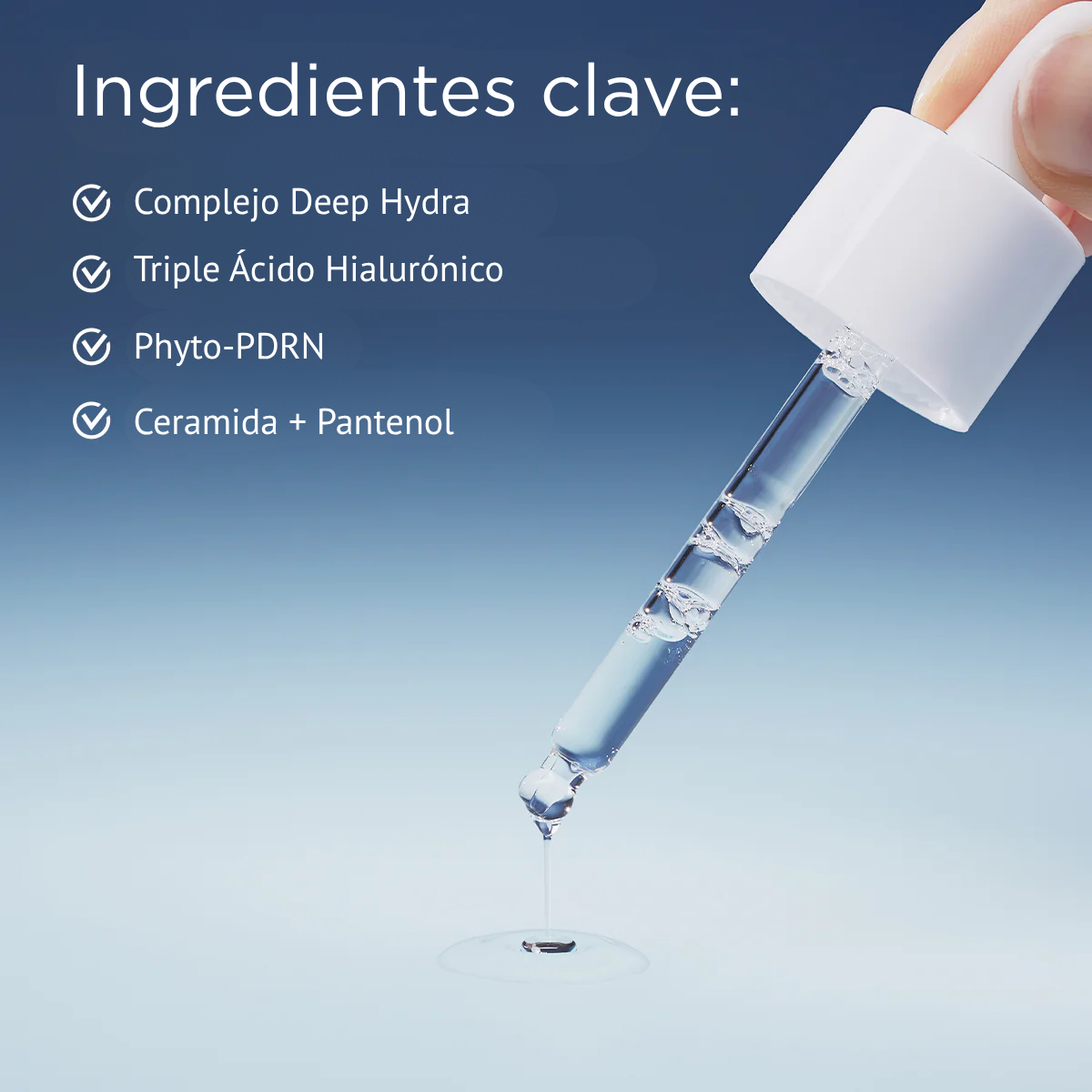 Ingredientes hidratantes y calmantes