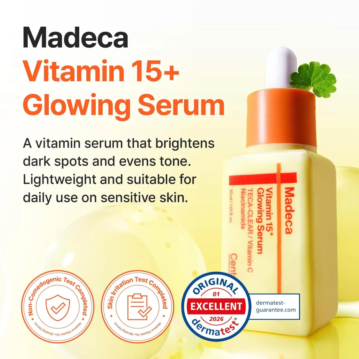 Sérum iluminador para manchas y glow