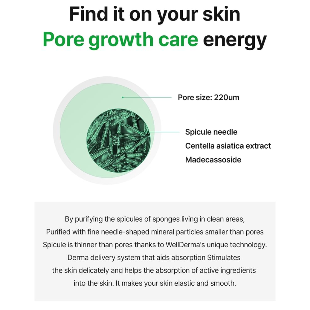 Mascarilla Facial WellDerma Needle 100 Exosome Mask Set de 5 pcs Reparación Intensiva con Micro Espículas