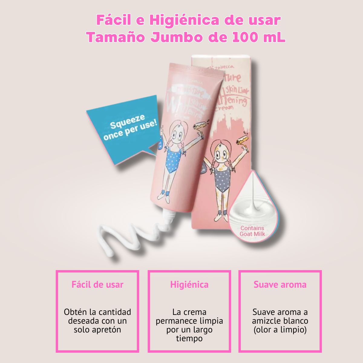 Crema Facial Elizavecca Moisture Skin Liar Crema iliminadora