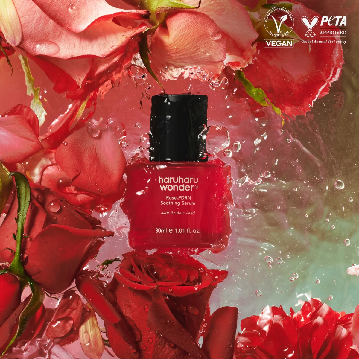 Piel calmada con sérum Haruharu Wonder