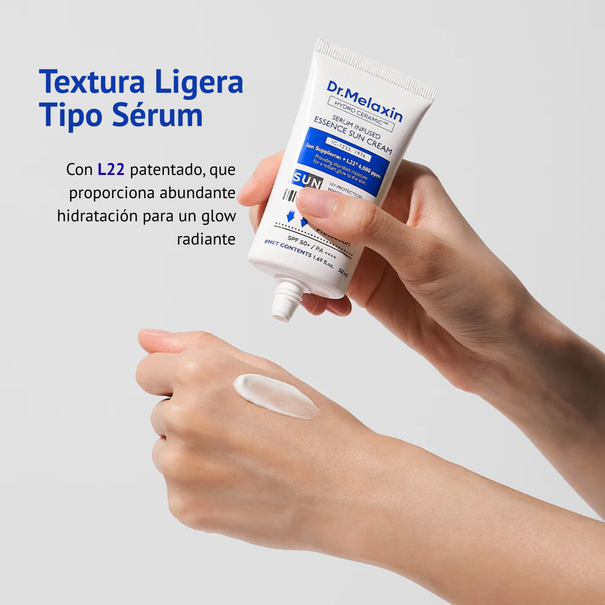 Protector solar Dr. Melaxin Hydro Ceramic Waterfull Essence Sun Screen SPF50+ PA++++