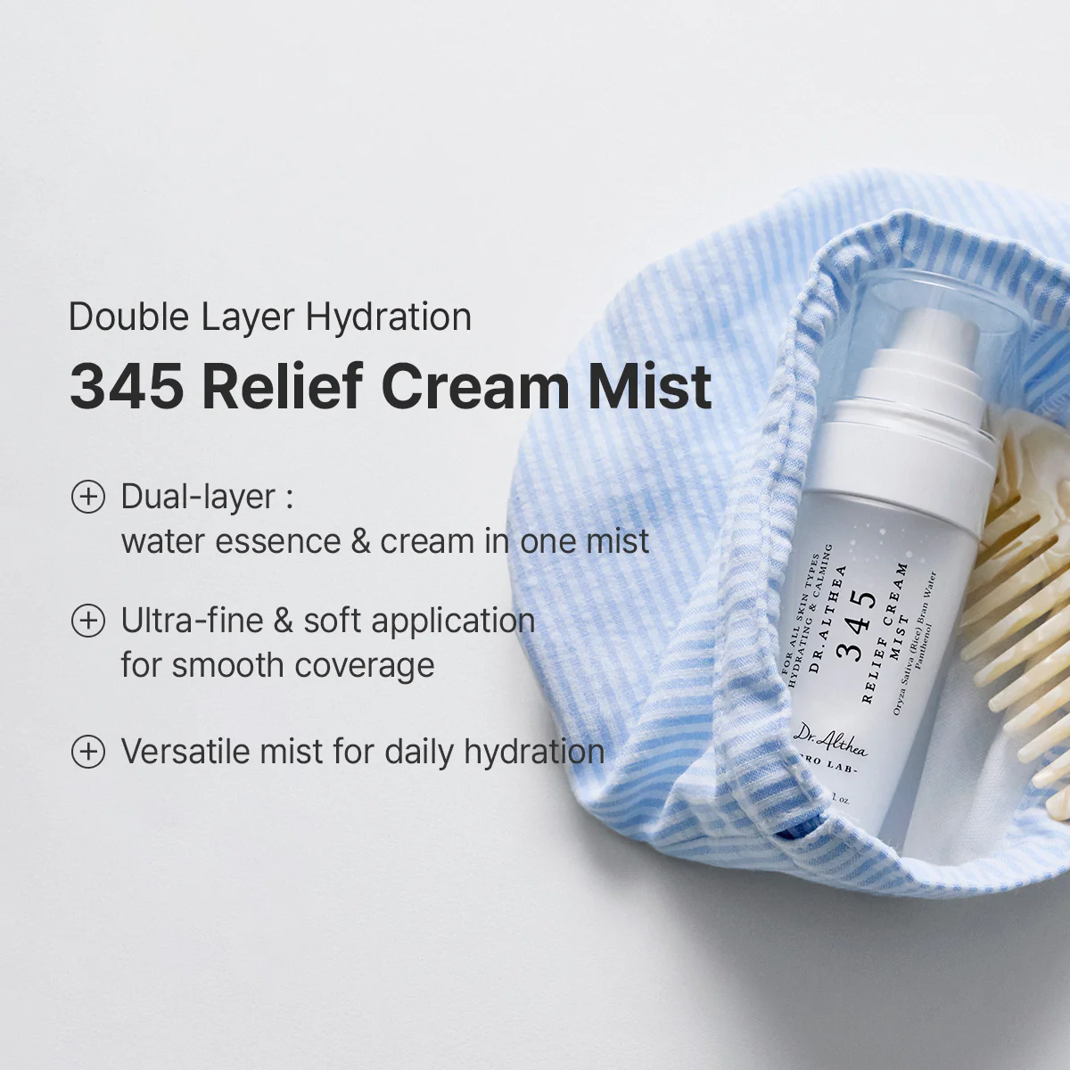 textura ligera mist crema hidratante