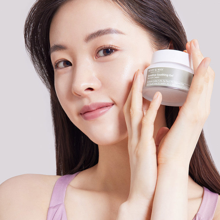 Crema Facial Mary & May Sensitive Soothing Gel Blemish Cream 70 gramos