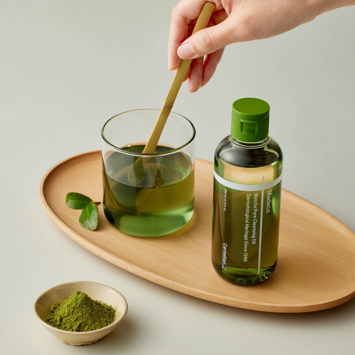 Aceite limpiador Centellian 24+ Madeca Matcha Matcha Pore Cleansing Oil 200 mL Limpieza profunda y Control de Poros y Sebo