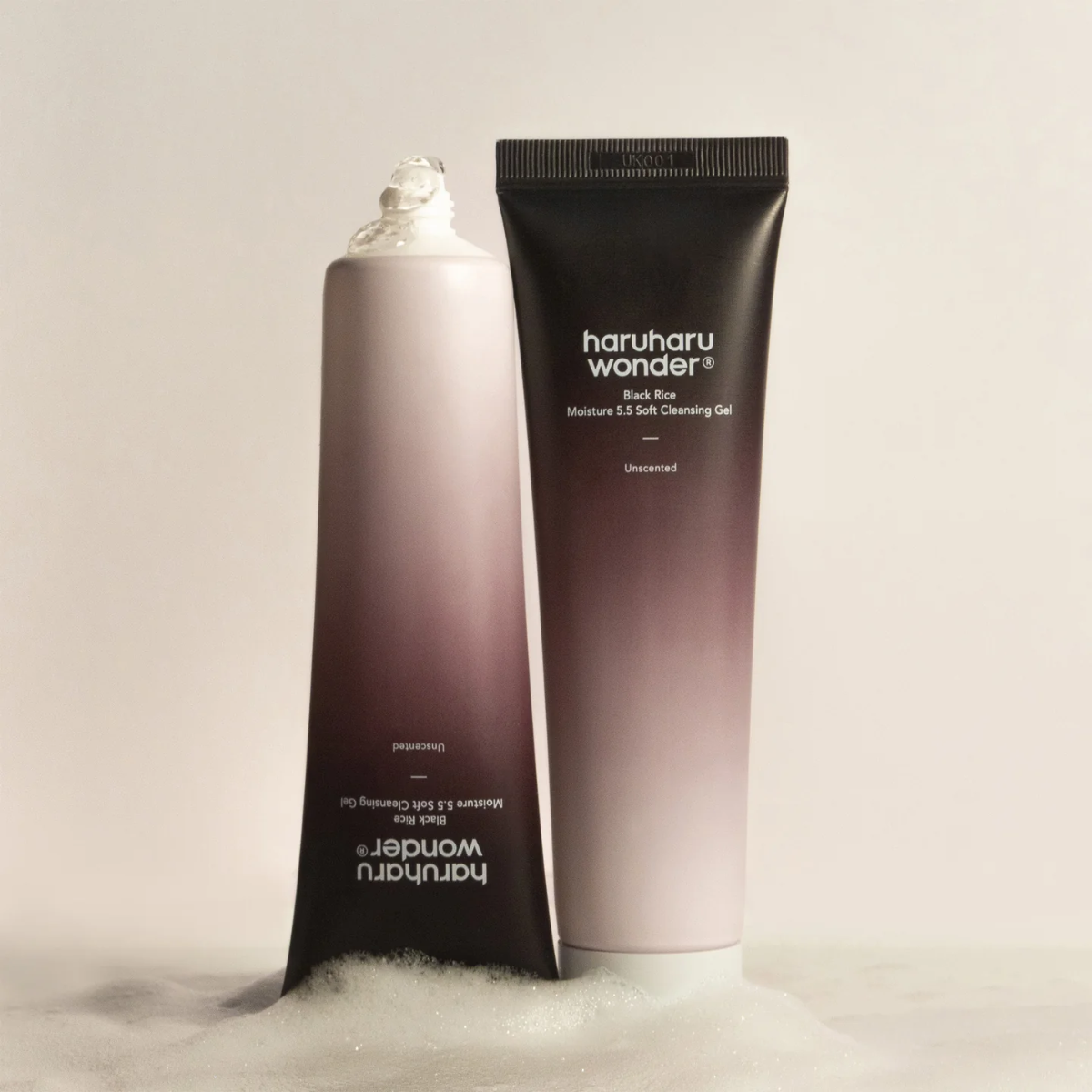 Espuma suave del limpiador facial Black Rice 5.5