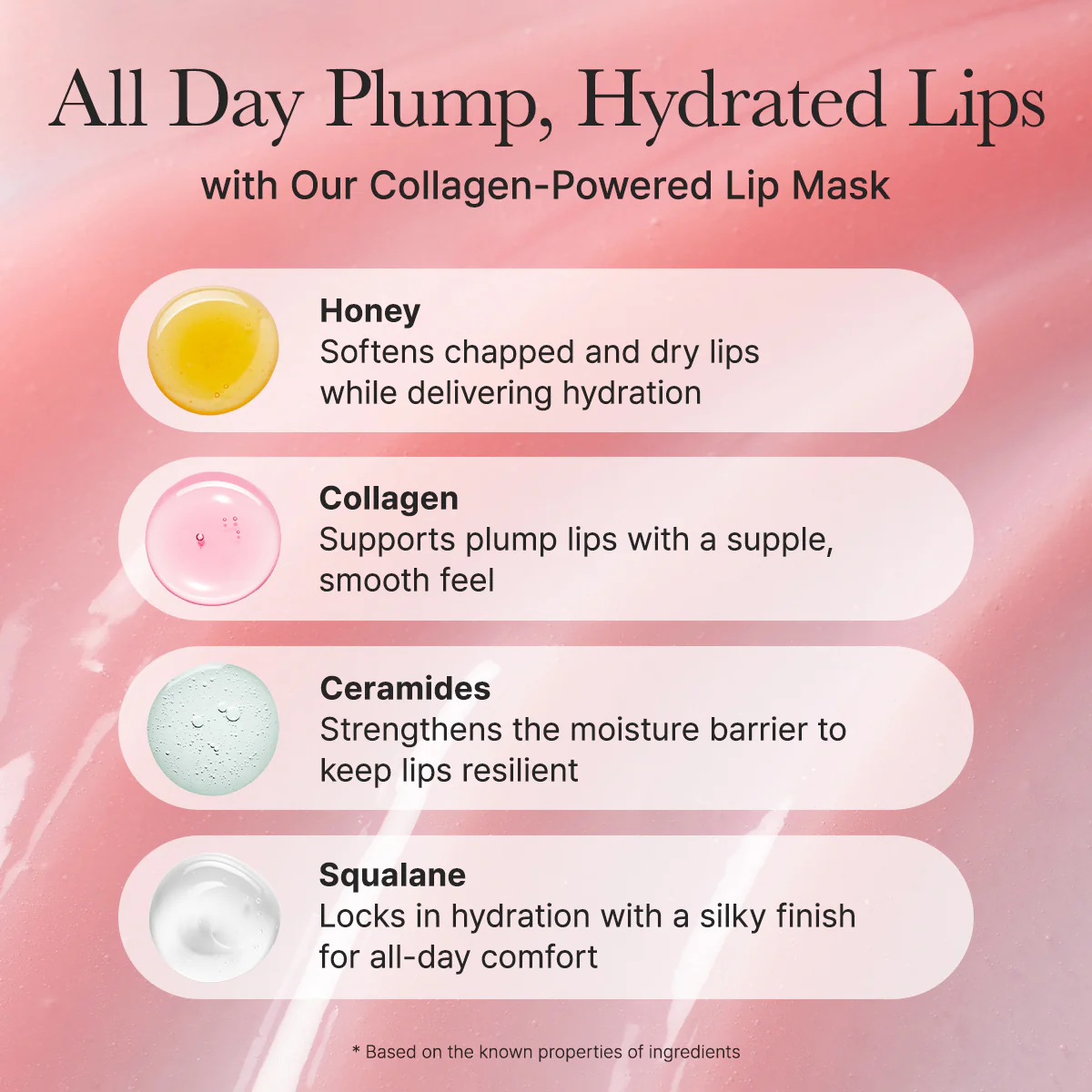 ingredientes lip mask miel colageno labios